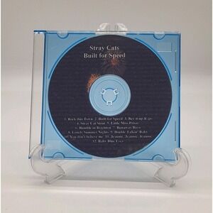 Built For Speed 1982 Rockabilly CD By Stray Cats In A Blue Jewel Case